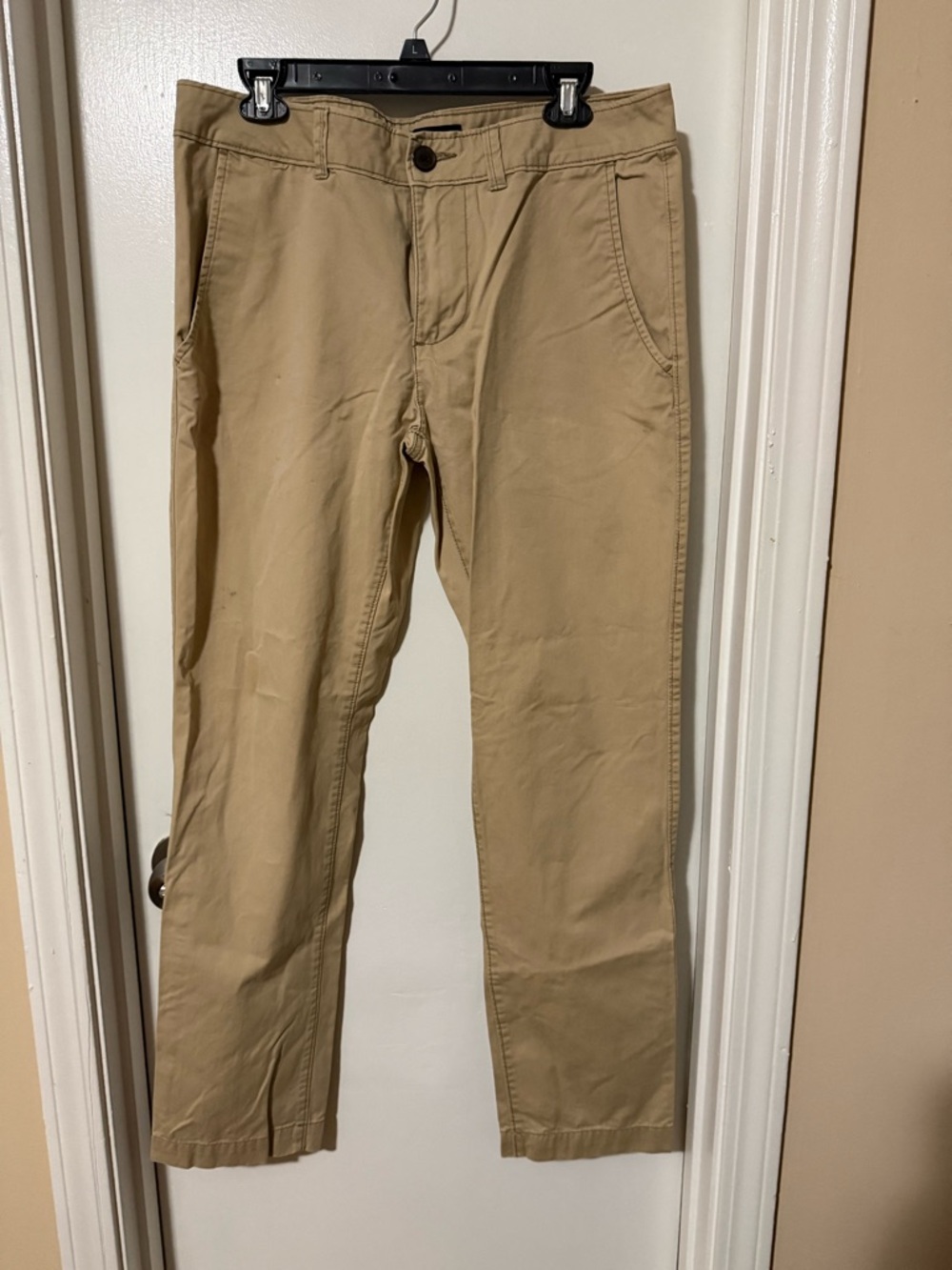 Aeropostale Straight-Leg Khaki Pants - Tan